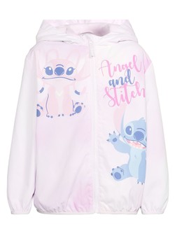 Disney Lilo & Stitch Lilo & Stitch Fleece Lined Rain Mac - Pink - Pink €19 at Very.ie