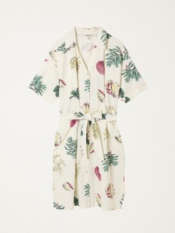 FatFace Cleo Shell Shirt Dress - Cream €82 at Very.ie