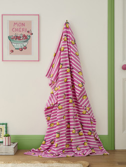 Fusion Summer Fruits Throw In Pink 120 X 150cm €10.99 at Very.ie
