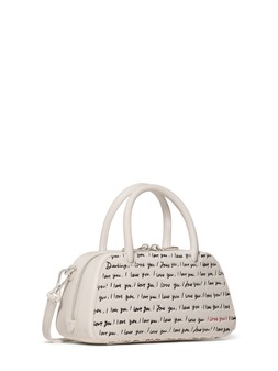 Kate Spade New York Grace I Love You Script Embossed Leather Mini Bag €360 at Very.ie
