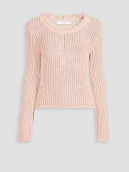 Michelle Keegan Frill Neck Jumper - Light Pink €45 at Very.ie