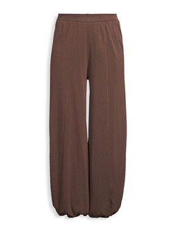 Michelle Keegan Knitted Cuffed Hem Trousers - Brown €38 at Very.ie