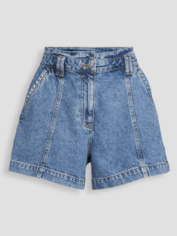 Michelle Keegan Relaxed Denim Shorts - Mid Wash €38 at Very.ie