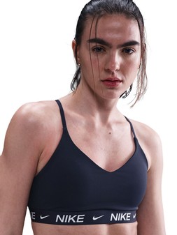 Nike Womens Training Padded Adjustable Sports Bra - Navy €42 at Very.ie