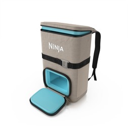Ninja FrostVault Go 17 litre 24-Can Backpack Soft Cooler - Birch Beige €244.99 at Very.ie