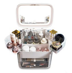 Rio Ultimate Beauty Storage Box with Dimmable Mirror €78 at Very.ie