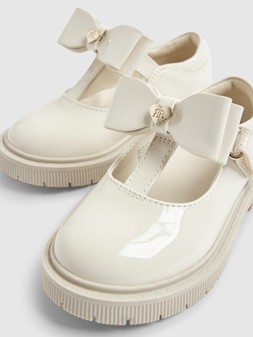 River Island Mini Girls T-Bar Bow Mary Jane Shoes From €30 at Very.ie