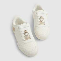 River Island Older Girls Quilted Charm Plimsole From €35 at Very.ie
