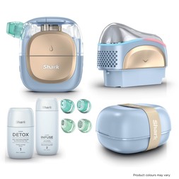 Shark FacialPro Glow + Depuffi at home facial - Spa Blue €389 at Very.ie