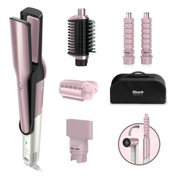 Shark Glam Sleek Straight Waves & Curls Pink Exclusive €439 @ Very.ie