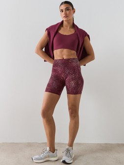 Sweaty Betty Womens Training Power 6 Biker Shorts - Red €65 at Very.ie