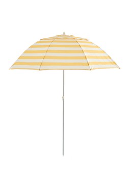The Very Collection 2M Push Up Parasol- Yellow Stripe €43.99 at Very.ie