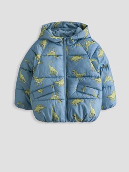 The Very Collection Boys Water Resistant Mid Weight Dino Padded Coat from €28 at Very.ie
