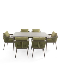 The Very Collection Calvi 6 Seater Dining Set €1949 at Very.ie