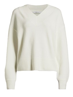 The Very Collection Cream V Neck Knitted Jumper €32 at Very.ie