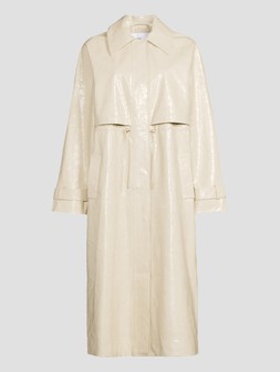The Very Collection Faux Leather Trench Coat €75 at Very.ie