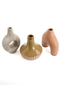 The Very Collection Golden Hour Set Of 3 Vases €22.99 at Very.ie