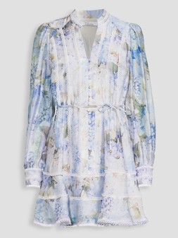 The Very Collection Long Sleeve Floral Belted Mini Dress €82 at Very.ie