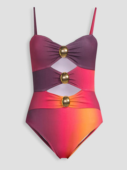 The Very Collection Ombre Trim Swimsuit €45 at Very.ie