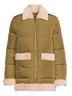 The Very Collection Padded Coat With Contrast Trim €85 @Very.ie