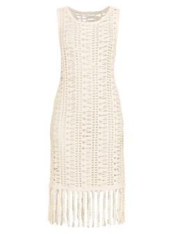 The Very Collection Crochet Pearl Mini Beach Dress €50 at Very.ie