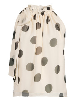 The Very Collection Polka Dot Tie Neck Blouse €45 at Very.ie