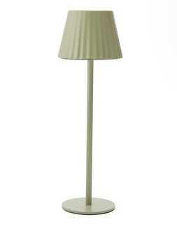 The Very Collection Rechargeable Table Lamp with Ribbed Shade €32.99 at Very.ie