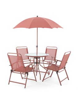 The Very Collection Santa Rosa 6-Piece Dining Set - Rust €219 at Very.ie