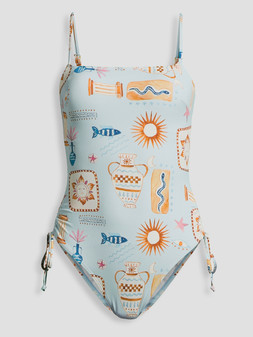 The Very Collection Sculpting Printed Swimsuit €38 at Very.ie