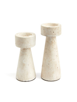 The Very Collection Set of 2 Concrete Candle Holders €37.99 at Very.ie