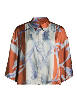 The Very Collection Short Sleeve Button Up Co-Ord Shirt - Print €35 at Very.ie