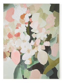 The Very Collection Spring Garden Abstract Flower Canvas €25.99 at Very.ie