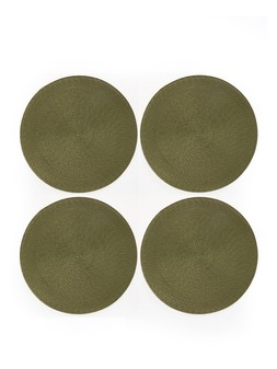 Michelle Keegan Home Set of 4 Round Woven Placemats €15.99 at Very.ie