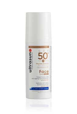 Ultrasun Tinted Face SPF50+ Honey 50ml €27 at Very.ie