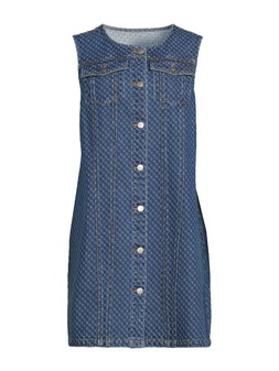 The Very Collection Denim Button Shift Dress Mini £35
