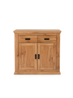 Very Home Clifton 2 Door, 2 Drawer Compact Tall Sideboard in Oak £169
