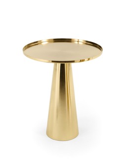 Very Home Conical Side Table in Brushed Gold £69