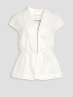 Michelle Keegan x Very CAP SLEEVE SMART TOP, £40