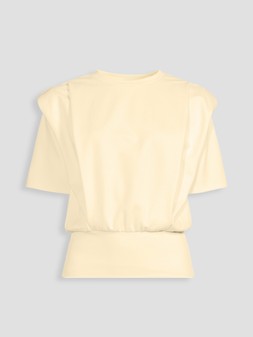 Michelle Keegan x Very PLEAT DETAIL T SHIRT, £28