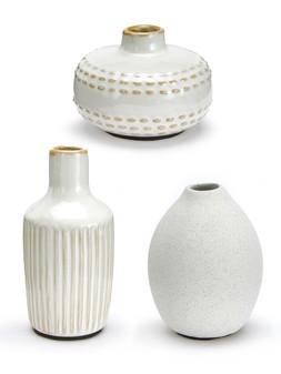 VHUF7 The Very Collection Set of 3 Mini Bud Vases £18