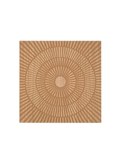 W6ZLL The Very Collection 3D Raised Circle Cut Out Wooden Art £30