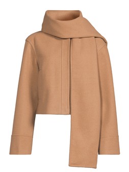 WJ1E6 The Very Collection Short Scarf Coat £60
