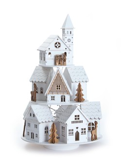 WJ5YU The Very Collection Light Up House Ornament £23