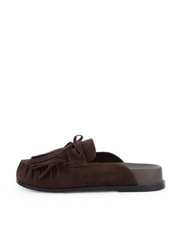 WNY5R The Very Collection Fringe Slide Slipper £35