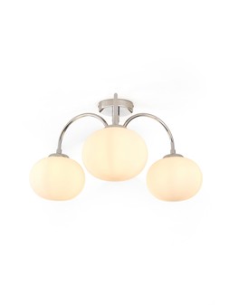 WQBMO The Very Collection Frosted Sculptural Semi-flush £95