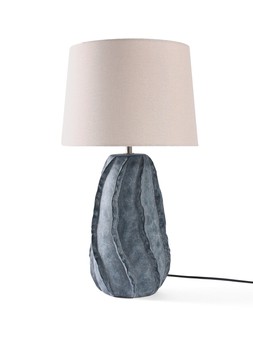 WQBNC The Very Collection Blue Wave Ceramic Table Lamp £75