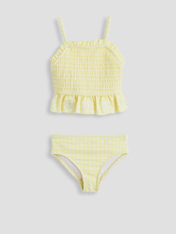 WRI62 The Very Collection Gingham Daisy 2 Piece Swim Set from £13