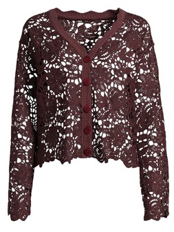 WROJJ - The Very Collection Crochet Knit Cardigan £35