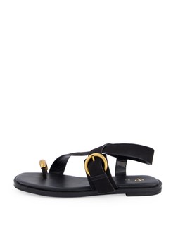 WRPX3 The Very Collection Black Buckle Sandal £28 (2)