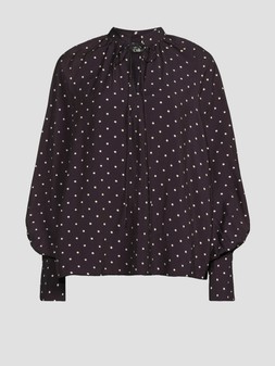 WSEQM The Very Collection V-Neck Polka Dot Floaty Blouse £28